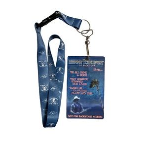 Kenny Chesney I Go Back Tour VIP Lanyard